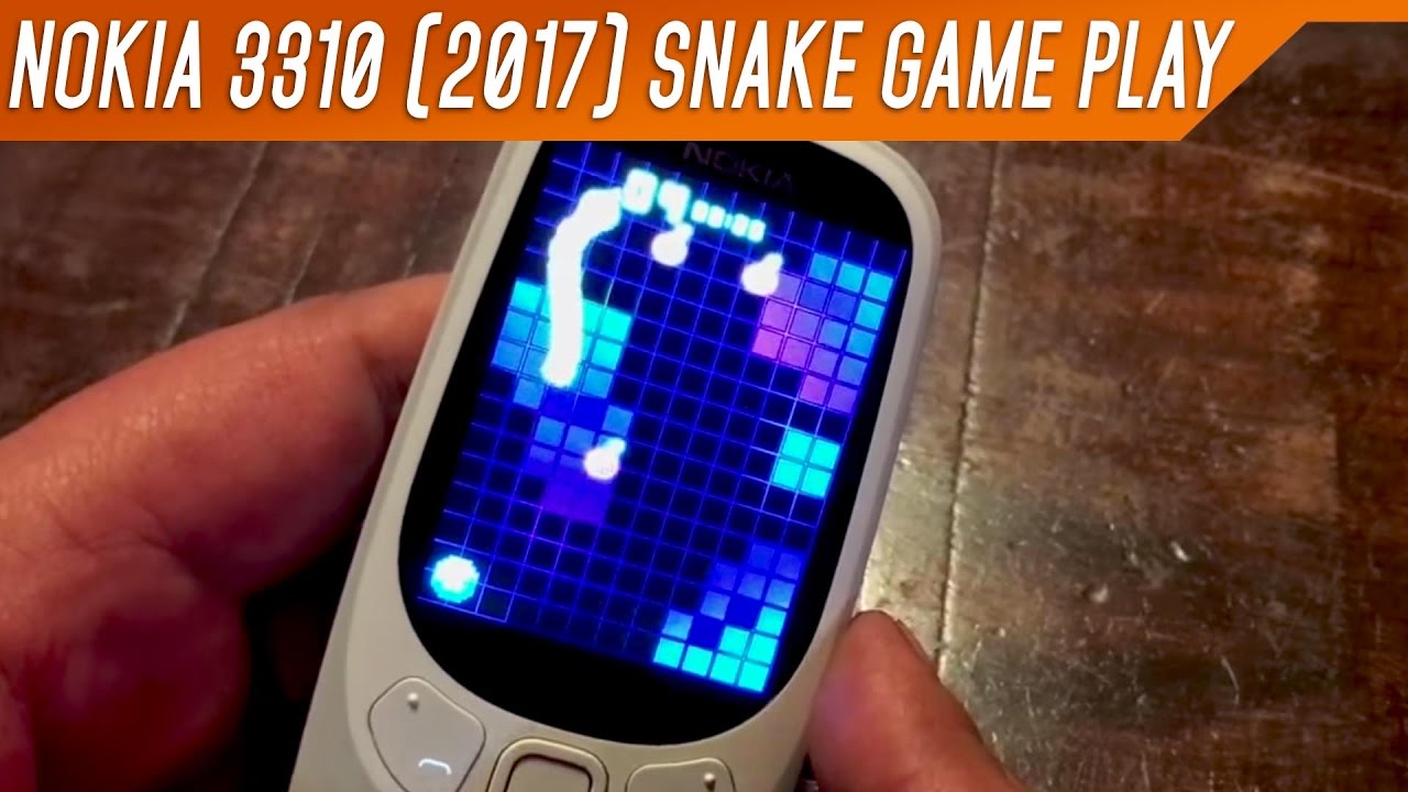 How to Play the New Nokia Snake Game (3310 fame) on FB Messenger