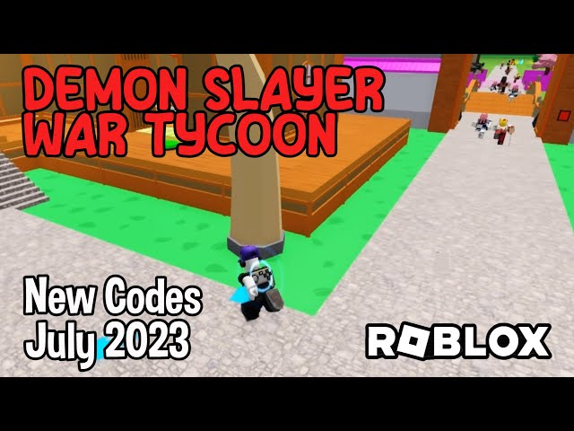 Roblox Demon Slayer War Tycoon codes (September 2023): Free rewards