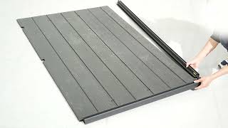 Outdoor Storage Shed SD002 6x4 – Floor Assembly Instructions
