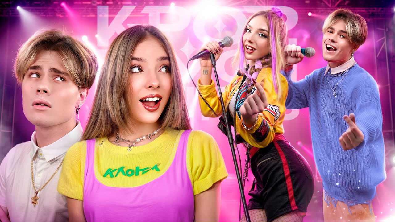 Wir wurden Schüler an der K-Pop-Akademie! Wer wird das beliebteste Idol