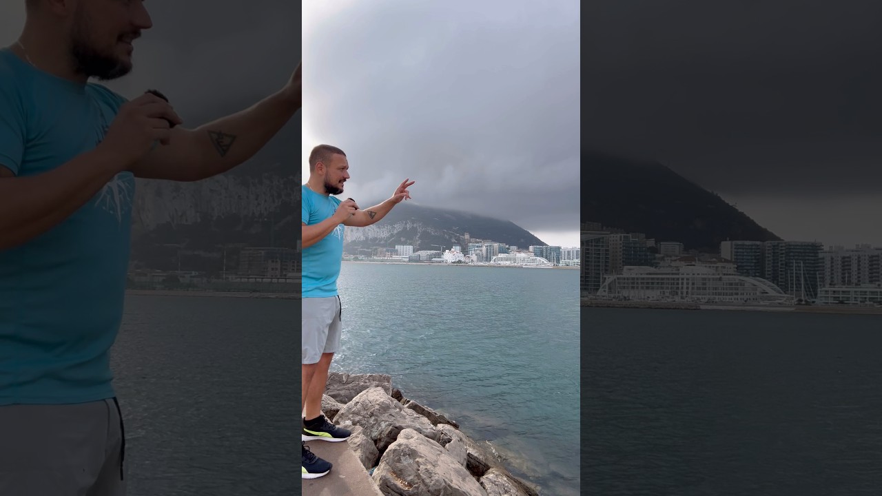 Что это за огромное облако над Гибралтарской скалой?