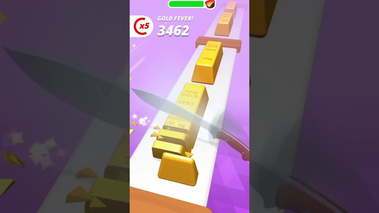 Perfect gold slice