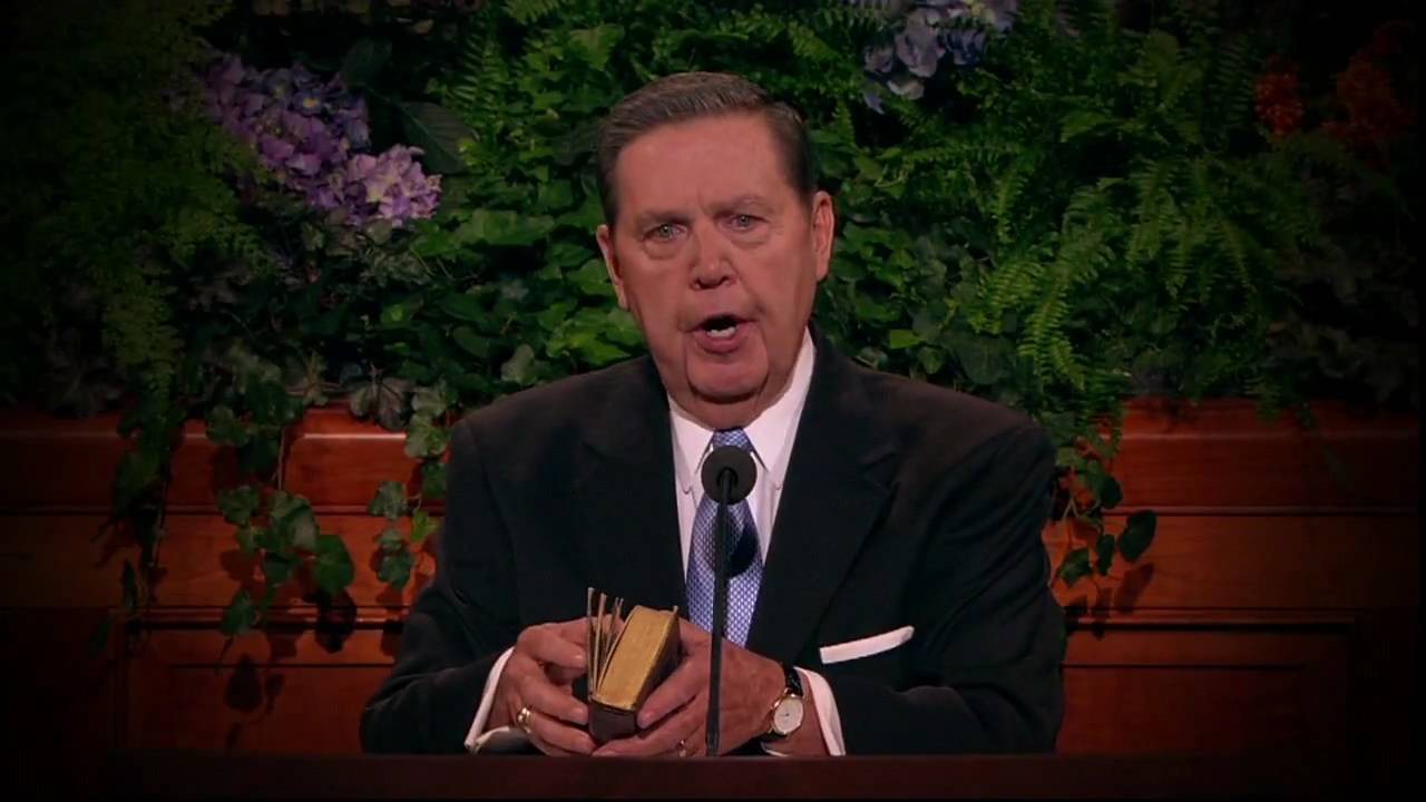 Testimony of the Book of Mormon by Elder Holland YouTube