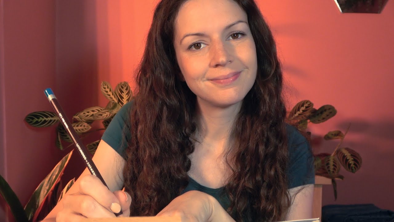 ASMR Drawing You - Roleplay - Pencil Sounds