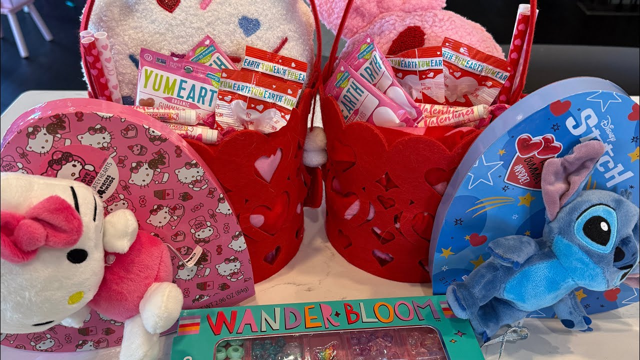 Get to know me while I build Valentine’s baskets 💌What surprised you the most?