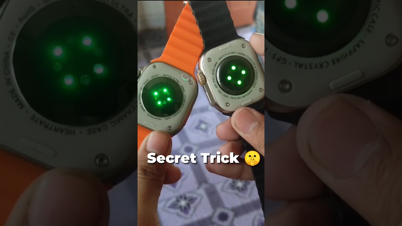 secret trick for t800/t900 ultra smart watch 😱🤫 