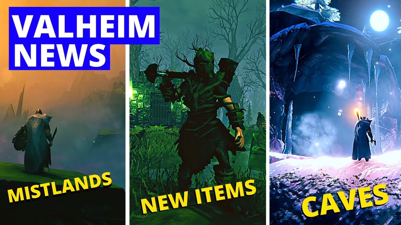 Valheim NEWS Mistlands NEW Items Caves!!! YouTube