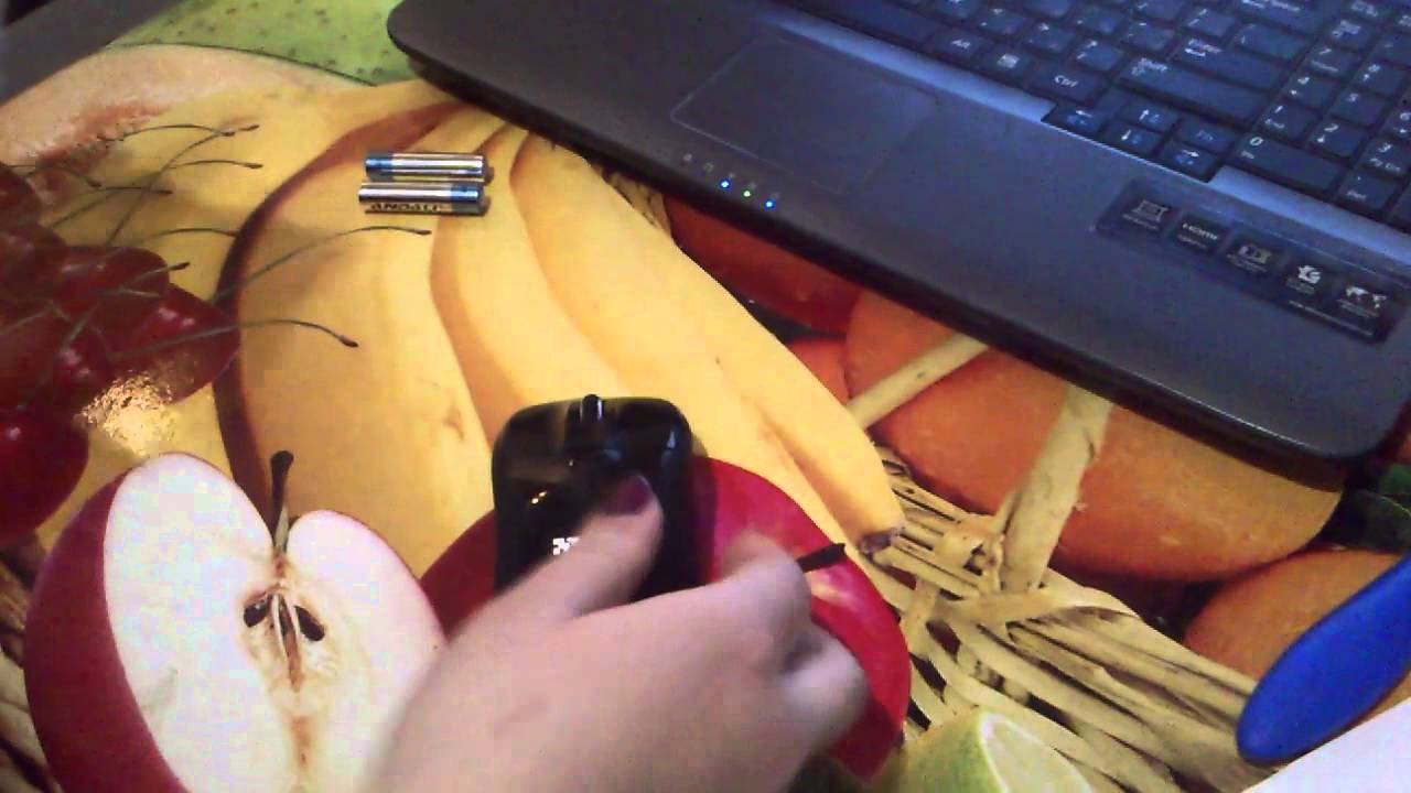 Розетка оптическая беспроводная мышка Траст (TRUST) - YouTube