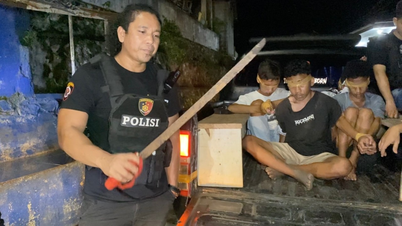 AKSI BRUTAL TARKAM NABATI VS KOLOMBO! TIM TARSIUS BUBARKAN DAN TANGKAP PELAKU