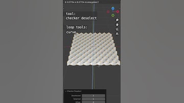 Fun with loop tools : curve  #3d #blender #3dprinting #3dart #blender3d #3dmodeling #gamedev #roblox
