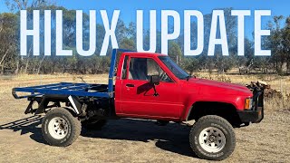 1984 TOYOTA HILUX BUILD UPDATE