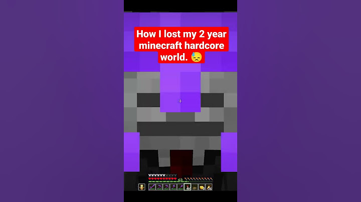 How I LOST my 69+ YEAR minecraft HARDCORE world. 😓 #shorts