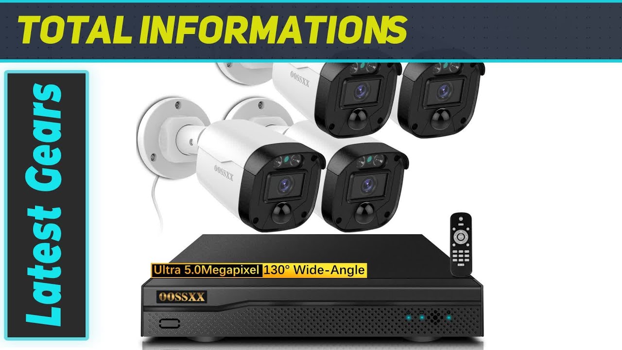OOSSXX 960P DVR AHD Wired Security Camera System - Best Surveillance ...