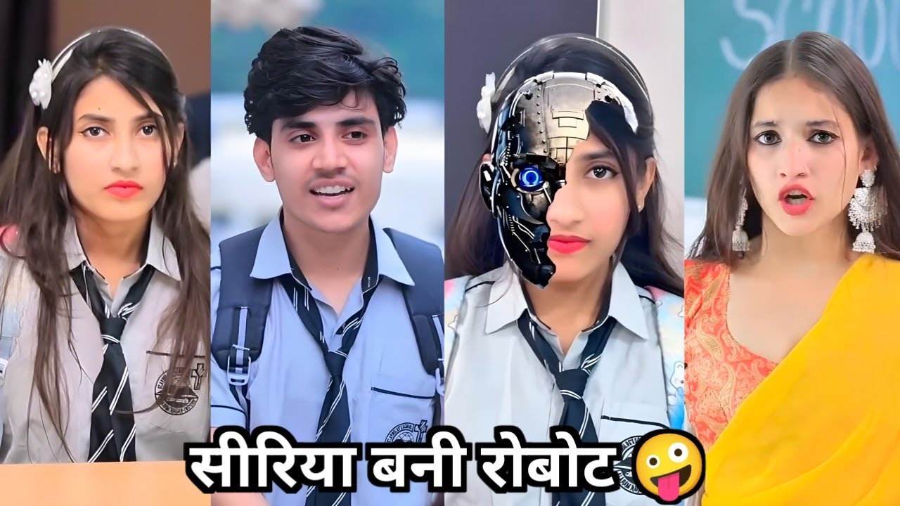 Syria Bani Robot 🤪 || सीरिया बनी रोबोट 🤩 || Trending School Life || Comedy Video Short Film 2026