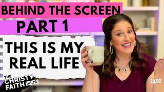 A Real Homeschool Day at My House (nobody's winning awards) - Behind the Screen (Part 1/6)
