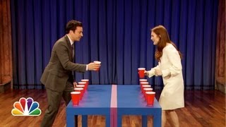 Flip Cup with Julianne Moore (Late Night with Jimmy Fallon)