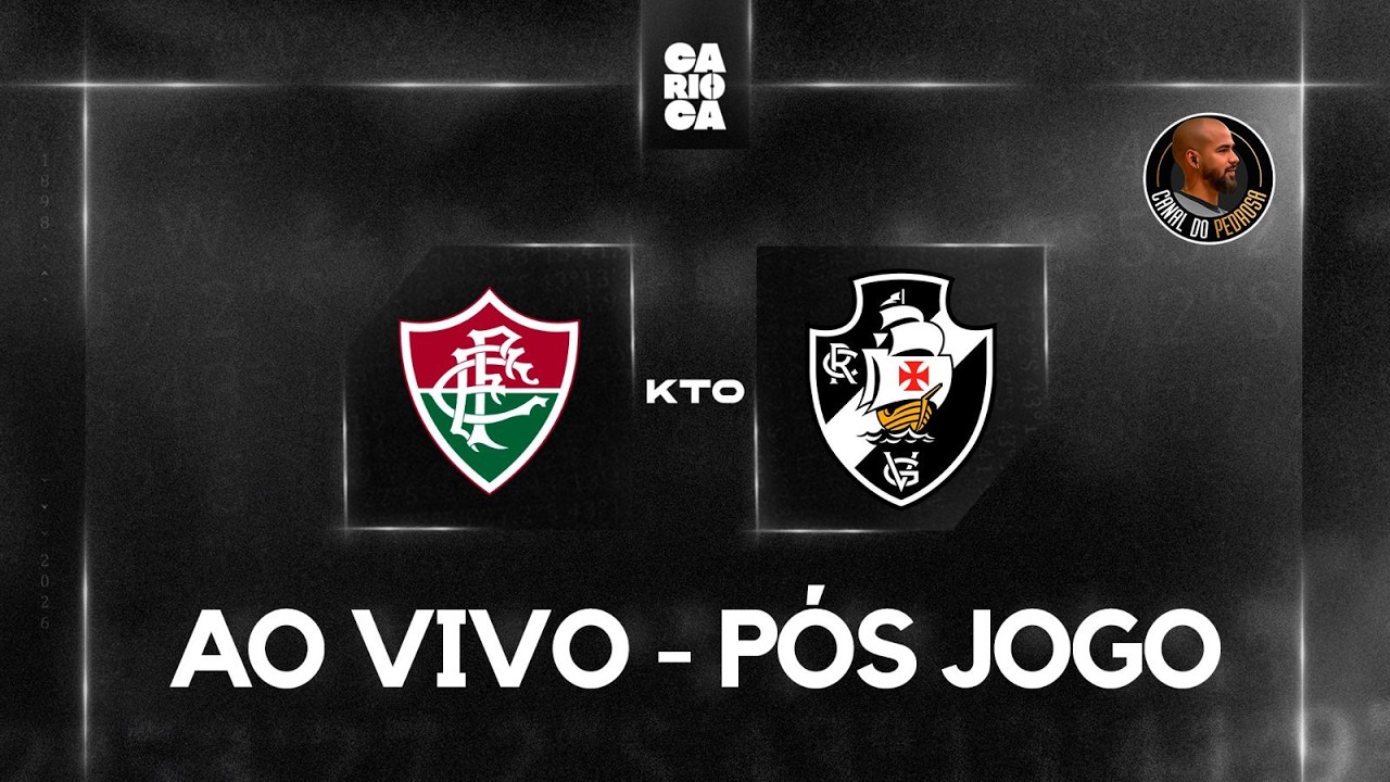 LIVE KTO PÓS-JOGO | FLUMINENSE 1X1 VASCO | O TORCEDOR ESTÁ DE SACO CHEIO | UMA DISTRAÇÃO A MENOS