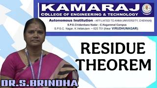 RESIDUE THEOREM IN COMPLEX INTEGRATION