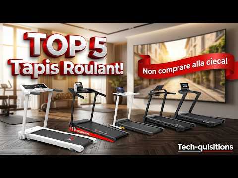 Video Il Miglior Tapis Roulant Salvaspazio: I Top 5 per Allenarsi a Casa
