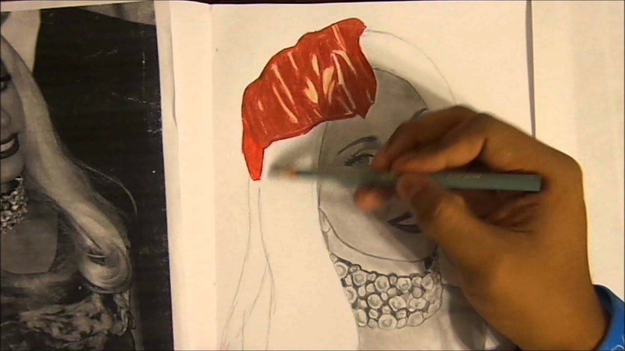 Lady Gaga Speeding Drawing #2