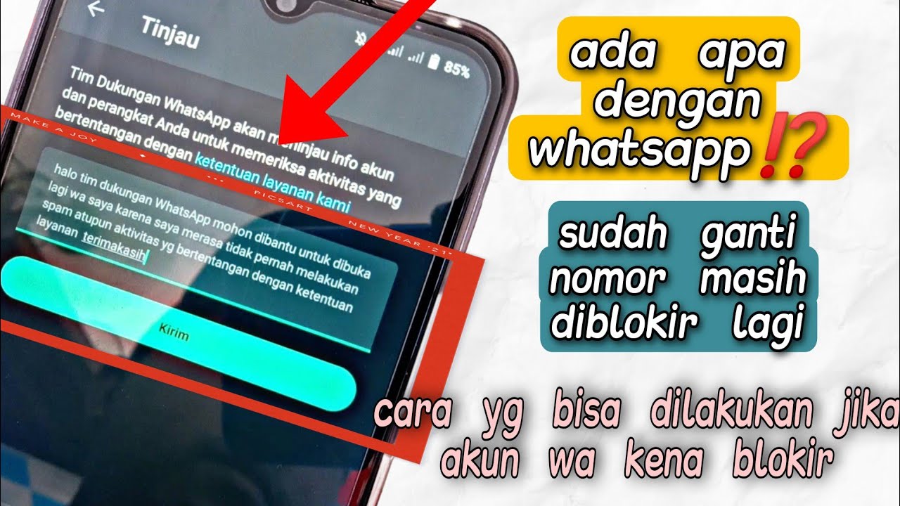 cara membuka blokir akun whatsapp,sudah terbuka wa terblokir lagi