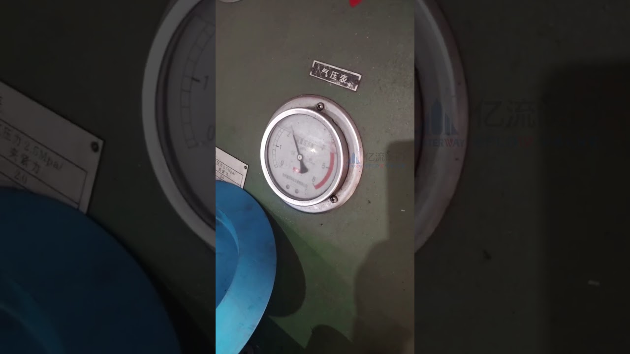 Ball Valve Pneumatic Test | Eflow Valve Quality Assurance