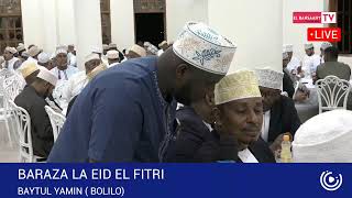 LIVE:-BARAZA LA EID EL FITRI JUMUIYA YA AL YAMIN MALINDI 1445 HIJRIA