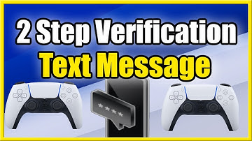 How to ENABLE 2 Step Verification on PS5 with Text Message (Security Tutorial)