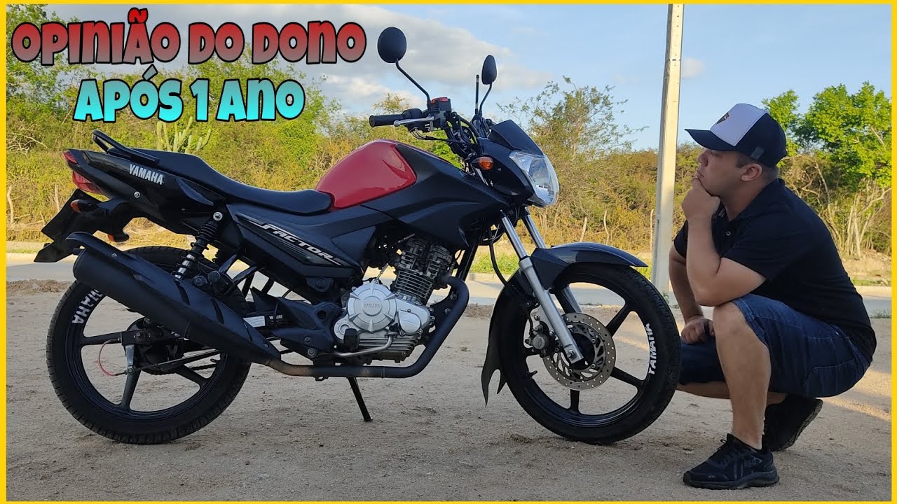 PONTOS POSITIVOS E NEGATIVOS DA FACTOR 125i. 