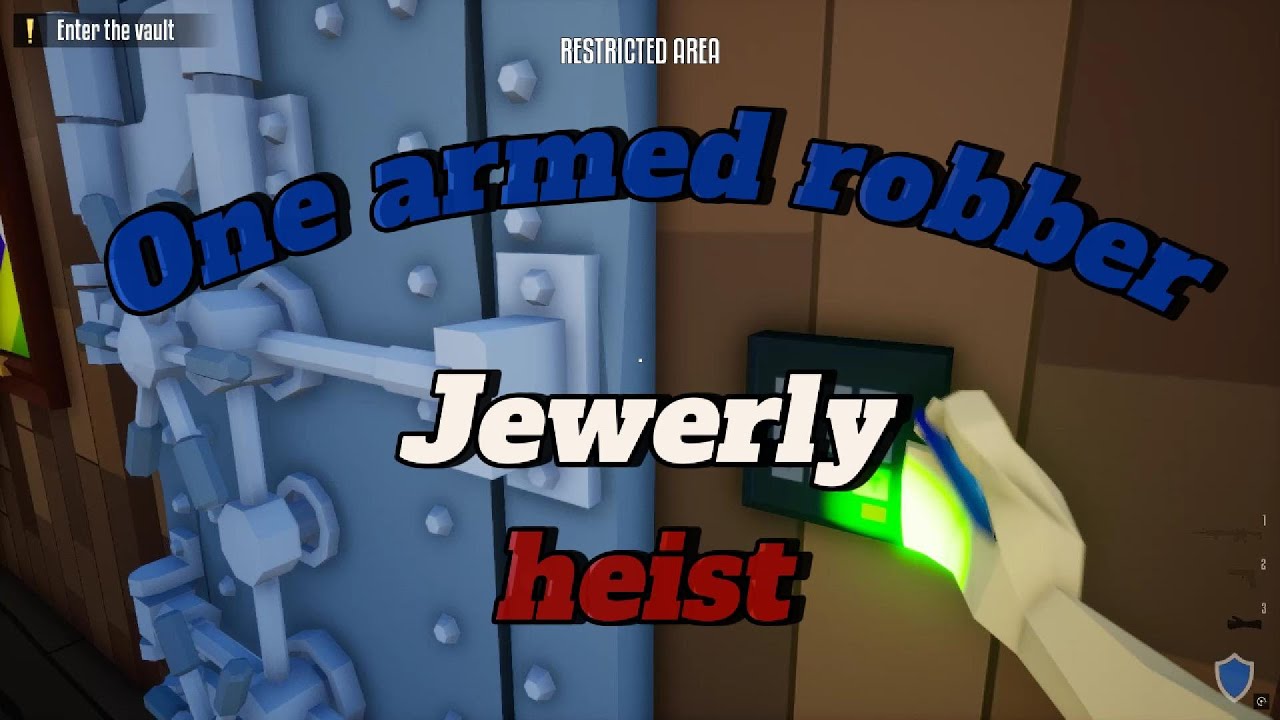 Jewelry store HEIST!!! One armed robber - YouTube