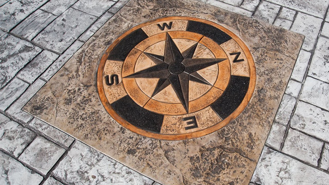 Штампованный бетон, декоративный бетон все секреты от А до Я часть 2 ...