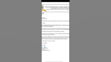 ICSE, ISC 2022 semester 2 exam date