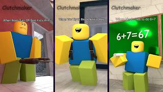 When Noob tries to do 6+7 (part 1) - Roblox Dead Rails #roblox