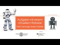 Aufgabe mit virtuellem NAO Roboter – NAO bewegt seine Hände