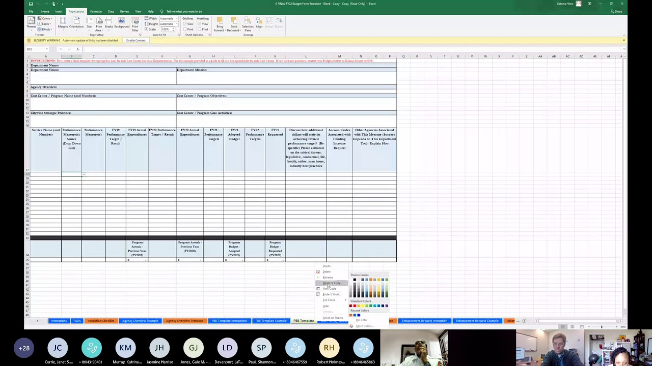 PBB Template YouTube