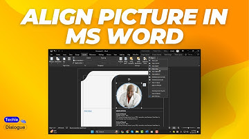How to Align Picture in MS Word - Simple Steps {2025}
