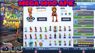 Subway Surfers MEGA MOD APK Unlock All Characters & Hoverboards