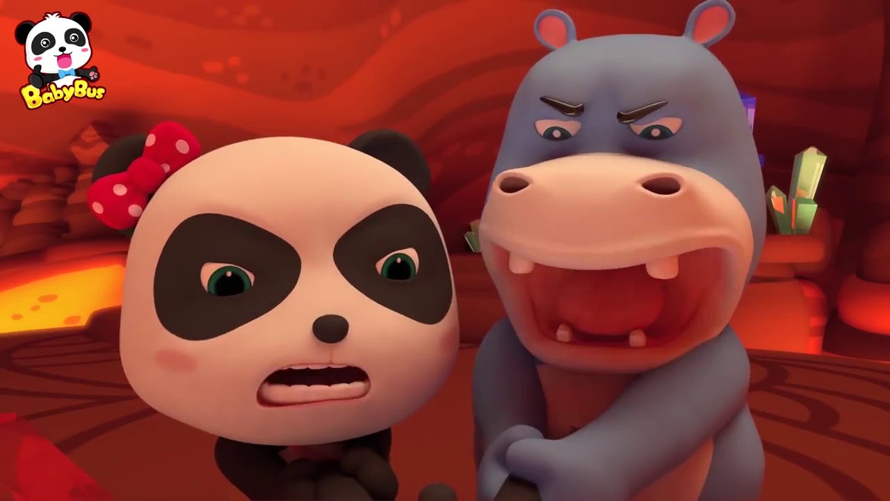 Bayi Panda  Menemukan Gua Misterius Kartun  Anak anak 