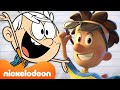 Back to School w/ The Loud House and Big Nate! 🏫 Go to School with Nick Characters! | Nicktoons