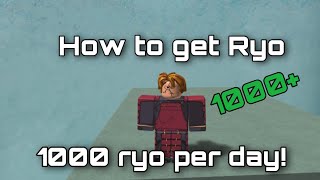 How to get 1000 ryo daily! [Ryo guide] | Ninja Tycoon