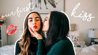 Our First Kiss Couple Lgbtq