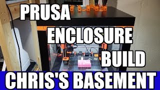 Prusa IKEA Lack Table 3D Printer Enclosure - Chris's Basement