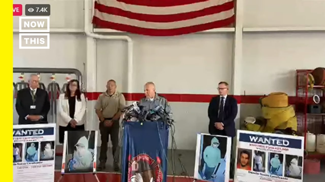 Pennsylvania Police Discuss Search for Escaped Prisoner - YouTube