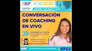 Conversaciones de Coaching en vivo, Verónica Costa