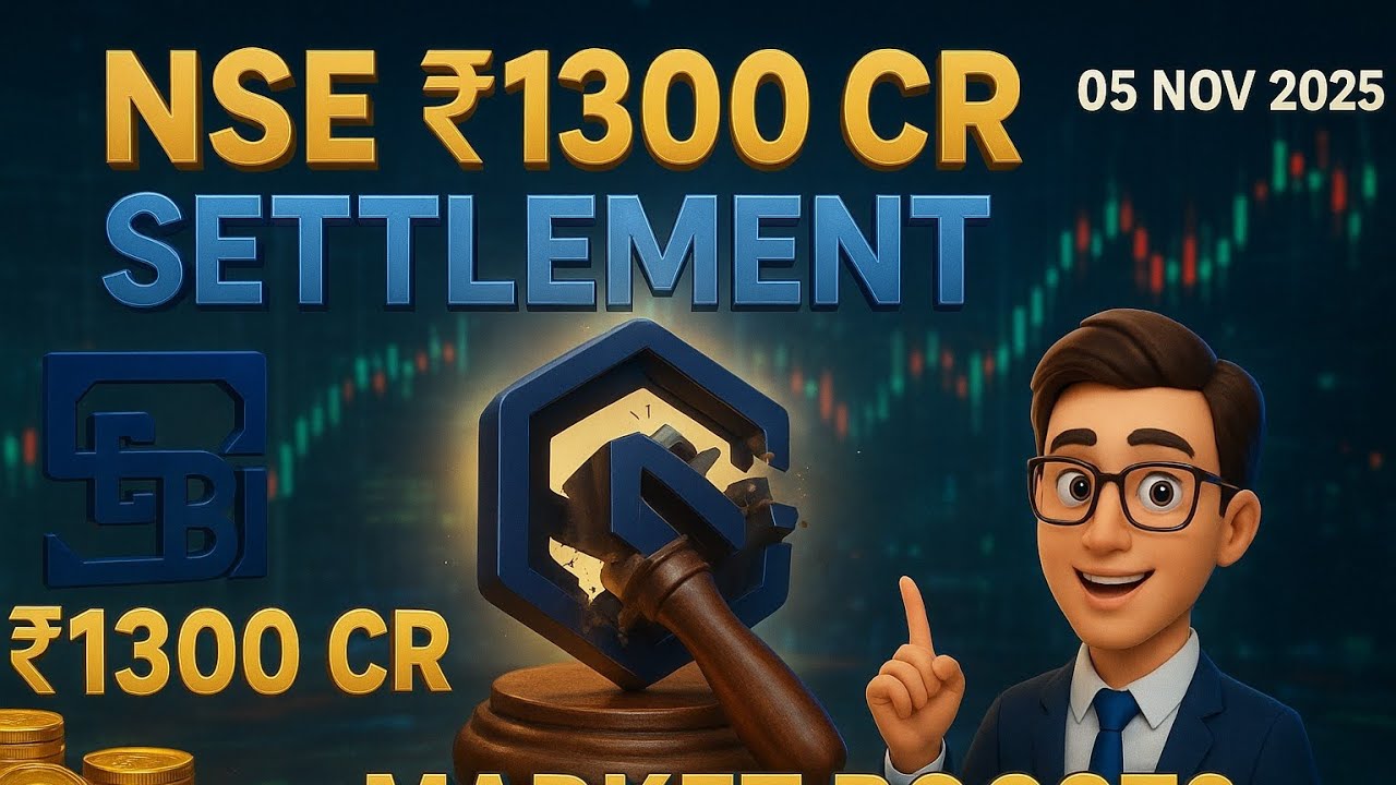 NSE ₹13 BILLION Settlement Explained | SEBI vs NSE – Market Par Kya Impact Padega? | LevelWalaTrader
