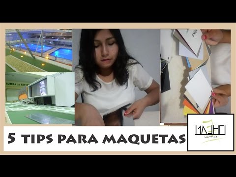 5 TIPS PARA MAQUETAS|#TRAZOSDEENSUEÑO