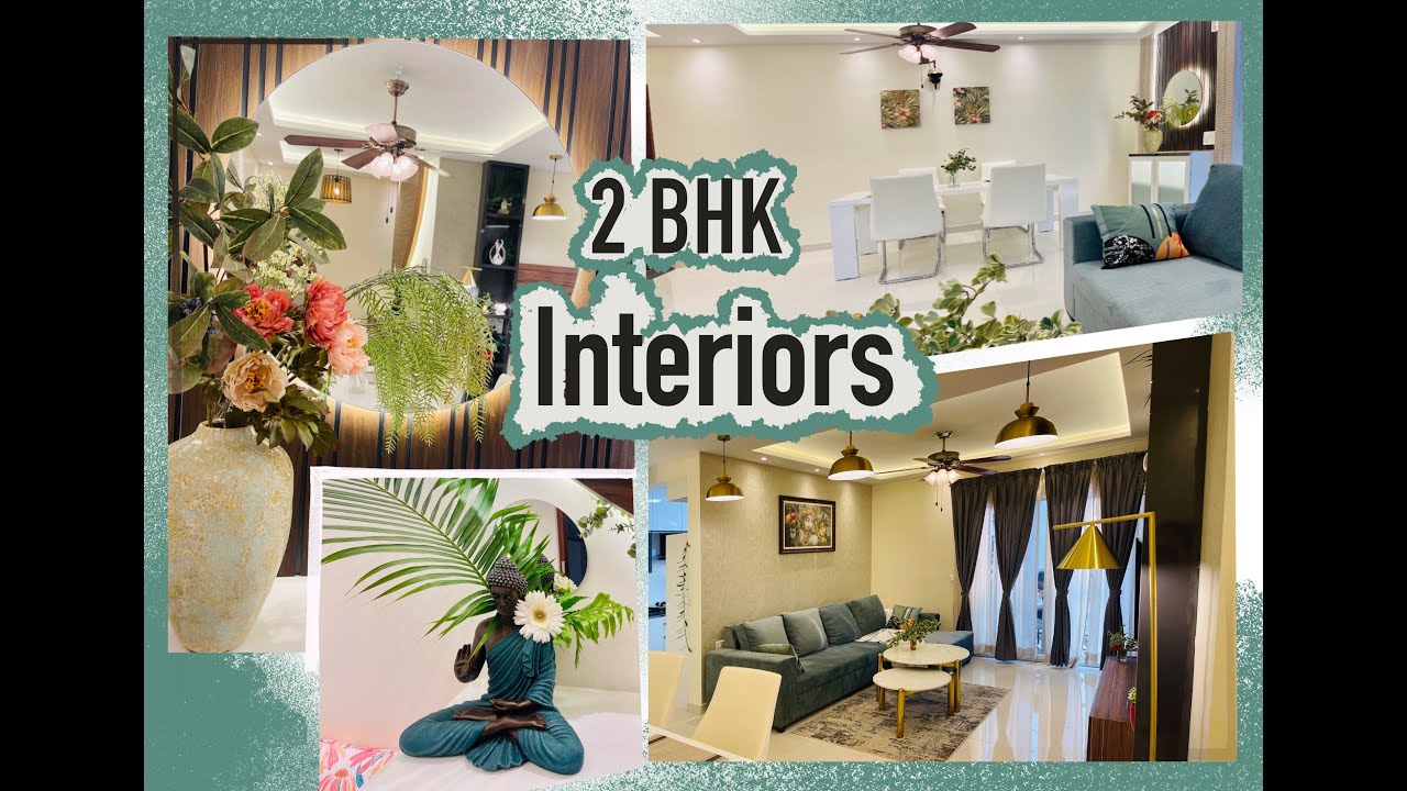 2BHK Interiors | Apartment Interior Design Ideas | Spacious 2 BHK ...