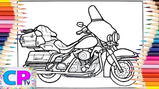 Harley-Davidson Electra Glide Coloring Pages/Elektronomia - Sky High [NCS Release]