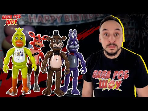 ПАПА РОБ СМОТРИТ: БЛОГ ФРЕДДИ ФАЗБЕРА - ПЕРВЫЙ СЕЗОН! АНИМАТРОНИКИ ФНАФ И ГИГАНТСКАЯ ГОЛОВА! 13+
