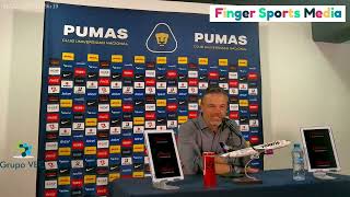 Conferencia de prensa Post partido Pumas vs León
